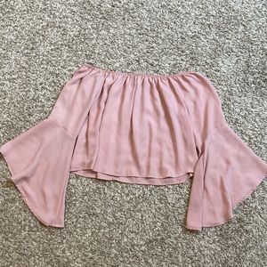 Strapless blouse